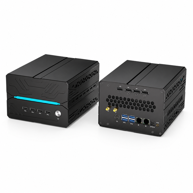 Gaming Mini PC Intel I7-12700F RTX 4060Ti 8G DDR5-5600 64GB Mini Computer With 2 HD 2 DP Supports 4-screen Display Mini Pcs