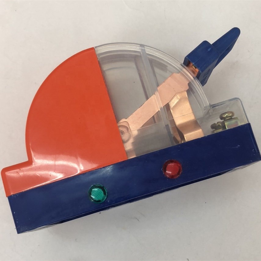 Fabrication professionnelle 2P100A Orange Inverseur Manuel Couteau Interrupteur Avec Fer Double Jet
