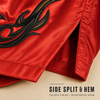 Shorts de Combat Muay Thai Woosung en Gros, Shorts d'Entraînement de Boxe et MMA