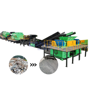 Separador Msw Planta de reciclaje de residuos de construcción Clasificación automática Línea de construcción de residuos - Product Image 1