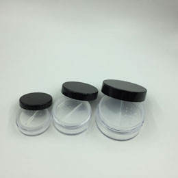 5 גרם מבצע חם עגול קטן עגול פלסטיק מיכלי קוסמטיקה PS חומר רופף אבקה מארז סומק מיכל - Product Image 3