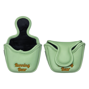 Funda Protectora Cuadrada para Putter de <span class=keywords><strong>Golf</strong></span> Scotty, Blanca, para Hierros y Wedges, Material de Felpa Tejida, Personalizable - Product Image 2