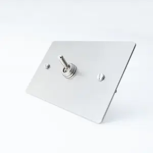 Stainless Steel American Standard 220V Customized Electric Wall Toggle 1GANG 2GANG 2WAY 3WAY CE Switch Home Bar Hotel Dimmer