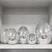 Décoration de Pâques, cadeau de Pâques personnalisé de style disco coloré, nœud festif