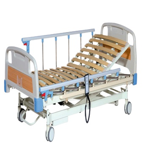 Letto di ospedale elettrico HR825 3 funzione di grado medico motorizzato per la cura ospedaliera a casa del paziente - Product Image 1
