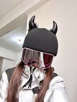 49 styles de housses de casque de ski adorables à motif de dessin animé, ajustement universel pour hommes et femmes (pour skis simples et doubles et cyclisme)