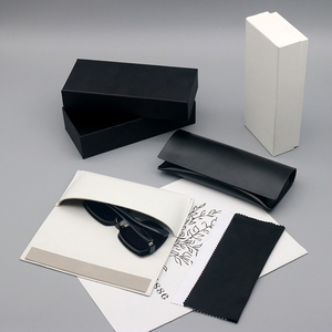 Juego de Empaque <span class=keywords><strong>para</strong></span> Gafas con Logotipo Personalizado, <span class=keywords><strong>Estuche</strong></span> Rígido <span class=keywords><strong>para</strong></span> Gafas con Caja Exterior, Bolsa de Microfibra y Paño de Limpieza, Juego de Caja de Regalo <span class=keywords><strong>para</strong></span> Gafas de Sol - Product Image 6