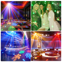 Projecteur laser UV à coque en fer, activé par le son, pour discothèque, événements, location, bar, boîte de nuit, éclairage de scène DJ