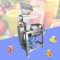 Industriële roestvrijstalen sapcentrifuge voor zoete watermeloen, ananas, mango, suikerriet en wortel.