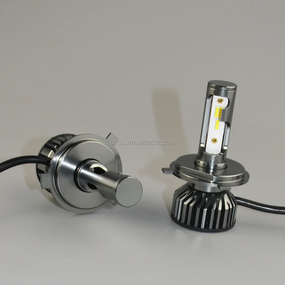 F2 csp üç renk 3 renk led ampul 12v 48W 12000LM h4 led far h4 araba led far led far h4