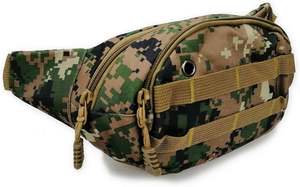 Spoir Tactical Outdoor Unisex Fanny Pack Crossbody Waist Bag Adjustable Belt Large Capacity - Product Image 2