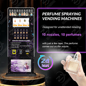 Custom Design Automatic Smart Wall <b>Mounted</b> 10 Buttons <b>Spraying</b> Perfume Vending Machine SDK Function ZXVENDING Brand for Sale - Product Image 3