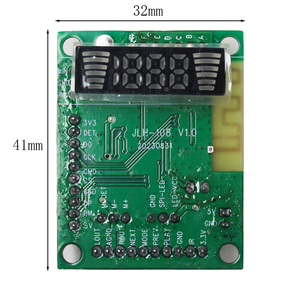 Módulo Reproductor Decodificador <span class=keywords><strong>USB</strong></span> Bluetooth JLH-108 con Tarjeta TF y Puerto <span class=keywords><strong>USB</strong></span>, Reproductor de <span class=keywords><strong>Audio</strong></span> Portátil PBC MP3 FM, Placa PCB - Product Image 6