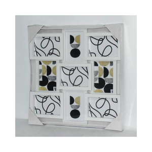 Personalizado 47x47x3cm decoración del hogar plástico acrílico marco de fotos pared familia foto álbum Accesorios - Product Image 1