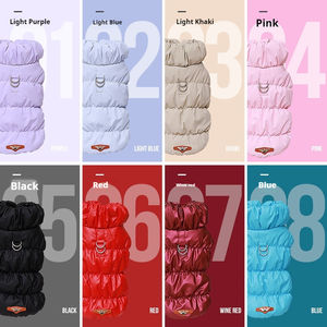 Chaleco de Algodón Cálido con Botones para Perro, Ropa de Invierno con Diseño de Dos Patas, Ropa para Mascotas - Product Image 3