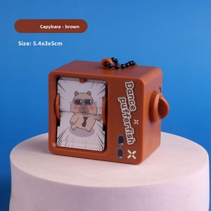 Llavero Colgante de Plástico con Animación de Libro Interactivo '¿Qué Comer Hoy?', Juguete Creativo de Dibujos Animados, Decoración Divertida, Regalo - Product Image 6
