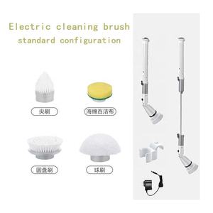 Новинка: Электрическая беспроводная щетка для чистки душа, водонепроницаемая IPX5, перезаряжаемая, с регулируемой удлиненной алюминиевой ручкой - Product Image 6