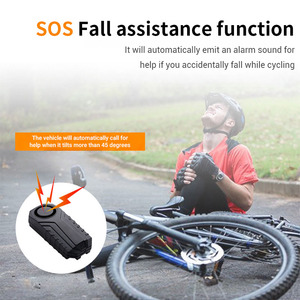 2025 alarme antivol de véhicule vélo capteur de déplacement de véhicule électrique alarme de Vibration de Volume réglable - Product Image 3