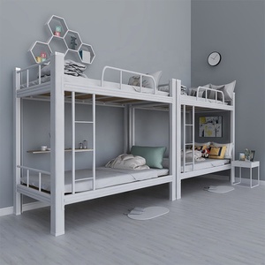 Steel Double Layer <b>Bunk</b> <b>Bed</b> Steel Used <b>Bunk</b> <b>Bed</b> Twin-over-full Metal <b>Bunk</b> <b>Bed</b> - Product Image 5