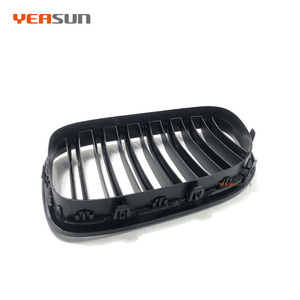 Rejilla delantera de riñón doble para <span class=keywords><strong>BMW</strong></span>, accesorio de color negro con acabado brillante, de alta calidad, modelos serie 7: 2008, <span class=keywords><strong>2010</strong></span>, 2012, 2013 y 2014, F01 - Product Image 4