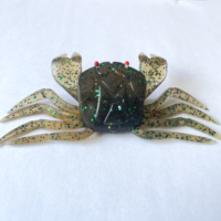Leurre souple imprimé Bellance de haute qualité pour la pêche au crabe, 105mm 16g, vente en gros OEM/ODM