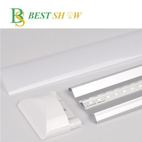 Guangzhou IP44 led purification tube lumière 30cm 60cm 90cm 120cm 150cm 9w 18w 24w 36w 54w 3000K 4000K 4500K 6000K 6500K 7000K