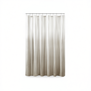 <b>Ombre</b> Printed Seersucker Shower <b>Curtain</b> Polyester Modern Bathroom Accessory - Product Image 1