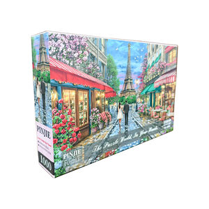 <span class=keywords><strong>Puzzle</strong></span> de <span class=keywords><strong>1000</strong></span> <span class=keywords><strong>pièces</strong></span> de qualité supérieure pour adultes, impression de logo personnalisée, fournisseur en gros de puzzles en vrac - Product Image 3