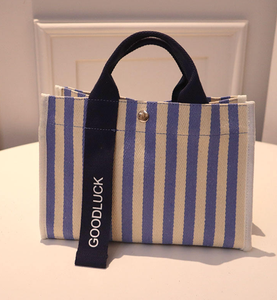 Wholesale high-quality women's mini cotton tote <b>bags</b>, customizable in color and logo shopping <b>bags</b> - Product Image 5