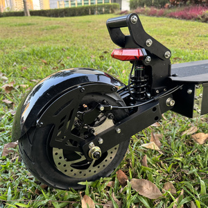 Trottinette électrique urbaine pour trajets longue distance 60-120 km, suspension à ressorts, démarrage NFC, 60V 6000W, double moteur, roues de 11 pouces, trottinette électrique pour adultes - Product Image 3