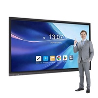Интерактивная электронная доска LCD 55-110/86 дюймов с мультитач-экраном 4K и камерой 48 МП для конференц-залов