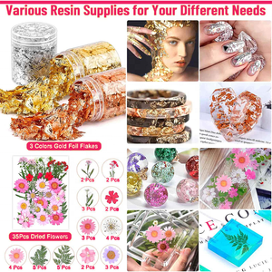 <span class=keywords><strong>Kit</strong></span> de <span class=keywords><strong>resina</strong></span> <span class=keywords><strong>epoxi</strong></span> para <span class=keywords><strong>principiantes</strong></span>, con purpurina de <span class=keywords><strong>resina</strong></span> y accesorios - Product Image 6