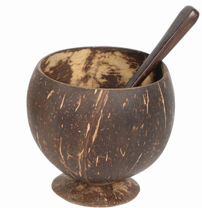 Wholesale Natural <b>Coconut</b> Bowl, Eco-friendly Handmade Dessert & Acai Bowl for Bulk Orders - Product Image 3