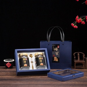 Luxury Custom Honey <b>Gift</b> <b>Box</b> with Handle and Lid for Elegant Presenting - Product Image 3