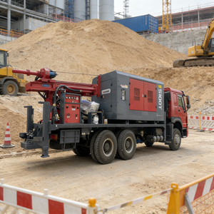 Máquina de Perfuração de Poços de Água Profundos Montada em Trilhos de 600m, 500m e 300m à Venda - Product Image 4