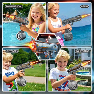 Automatic Blaster Gun High Quality Summer Girl <strong>Boy</strong> Toy Water Gun Outdoor Shooting Game with Lights Electric Water Guns for Kids - Product Image 6