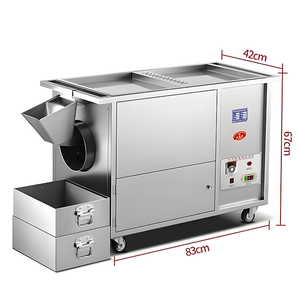 पूरी तरह से स्वचालित कॉफी बीन काजू मूंगफली प्रसंस्करण और बेकिंग मशीन - Product Image 6