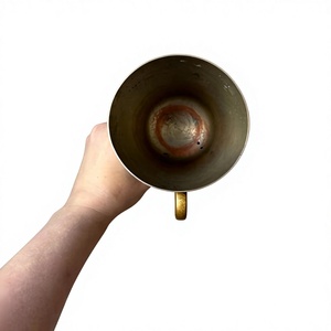 Taza de Viaje BS International de Cobre Antiguo con Base de Latón, Ecológica, Aislamiento Térmico para Frío/Calor, Apta para Lavavajillas y Microondas, con Mosquetón - Product Image 5