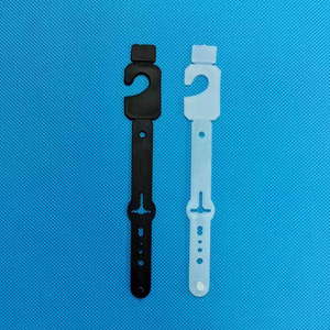 맞춤형 플라스틱 가죽 벨트 걸이 슈퍼마켓 벨트 디스플레이 후크 욕실 또는 거실 사용 카톤 포장 - Product Image 4