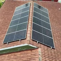 Module photovoltaïque monocristallin bifacial Sunkit 200-250W, indice de protection IP67, compatible avec les panneaux solaires pour usage résidentiel