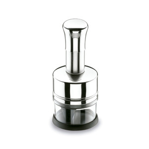 Picadora de carne manual de acero inoxidable para uso en la cocina - Product Image 1