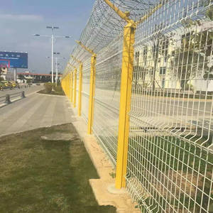 Y Post Luchthaven Hek Concertina Scheermes Gelaste Luchthaven Hek Panelen Anti Klim 358 Gaas Hek Met Y Paal Voor De Beste Prijs - Product Image 6