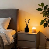 Diffuseur d'arômes de luxe pour la maison avec logo personnalisé en gros, flacon de diffuseur avec recharge