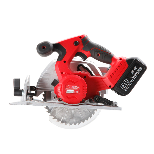 Professional Industrial & DIY Woodworking Brushless Motor 18V 4.0Ah/8.0Ah Lithium Battery Electric Circular Saw