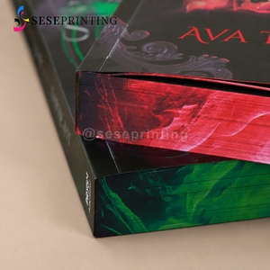 Libros <span class=keywords><strong>de</strong></span> bolsillo <span class=keywords><strong>de</strong></span> lujo Premium personalizados Edición especial Gilding Edge Fiction Impresión y publicación <span class=keywords><strong>de</strong></span> novelas - Product Image 3