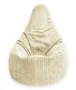 Fauteuil pouf en tissu de luxe de style nordique avec housse amovible pliable et durable pour salon, chambre à coucher, appartement et hôtel - Product Image 5