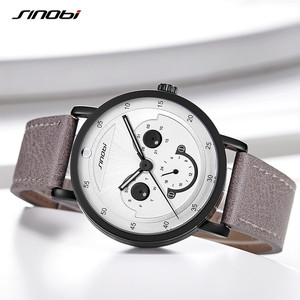 Reloj de Cuarzo para Hombre, Estilo Ejecutivo, para el Mercado Brasileño, Vendedores de Mercado Libre, con Esfera de Cristal, Manecillas y Marcadores Personalizados, Proyecto ODM - Product Image 4