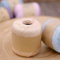 Fil à tricoter pour bébé en lin filé, soie et lyocell, mélange de coton et de laine, pour le printemps/été, fil artisanal pour crochet et vêtements