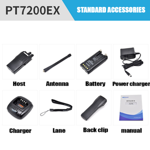 Talkie-walkie analogique Kirisun Pt7200ex Radio Vhf Uhf <span class=keywords><strong>Talkiewalkie</strong></span> antidéflagrant 5w Radio longue portée Talkie-walkie longue portée - Product Image 6