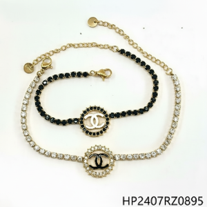 All'ingrosso accessori da donna in acciaio inossidabile placcato oro alla moda anello bracciale collana orecchino Set di gioielli da sposa - Product Image 1